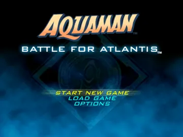 Aquaman - Battle for Atlantis screen shot title